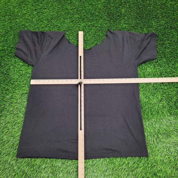 Vintage 1988 US Marine Corps Cutoff Shirt L/XL 24x29 Black - Picture 3 of 11